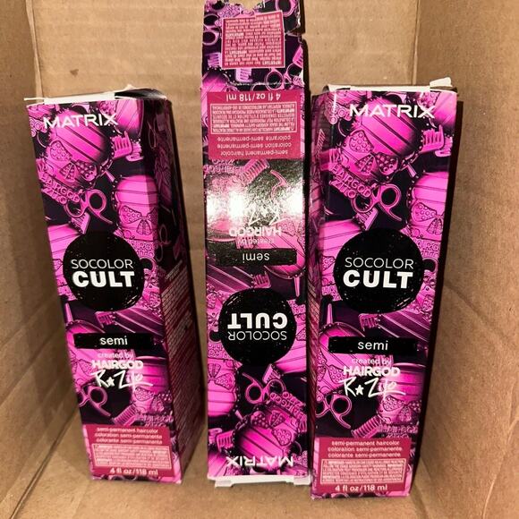 MATRIX Other - Matrix‎ SoColor Cult Semi ruby red hair color care